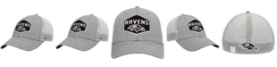 '47 Brand Men's Gray, White Baltimore Ravens Hitch Contender Flex Hat